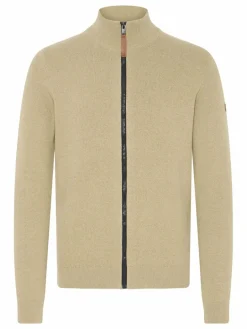 BLEND Pullover & Strickjacken<Herren Trainingsjacke - BHMFINDUS beige uni