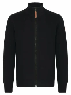 BLEND Pullover & Strickjacken<Herren Trainingsjacke - BHMFINDUS schwarz uni