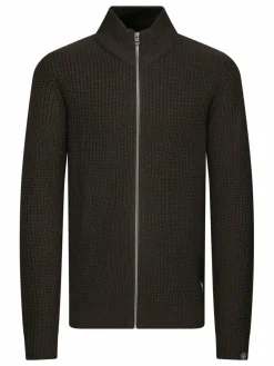 Solid Pullover & Strickjacken<Herren Trainingsjacke - SDARNO schwarz uni