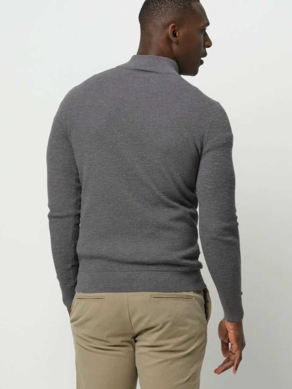 Herren Profuomo Pullover & Strickjacken>Herren Troyer