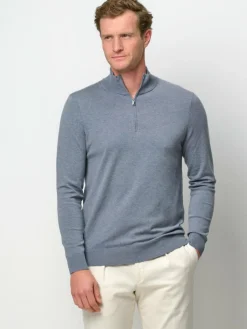 Herren Profuomo Pullover & Strickjacken>Herren Troyer