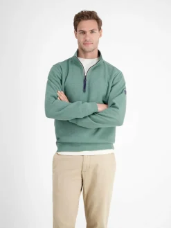 Herren LERROS Sweatshirts & Sweatjacken>Herren Troyer