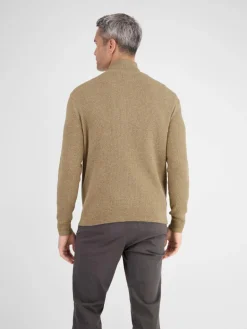 LERROS Pullover & Strickjacken<Herren Troyer kastanie uni