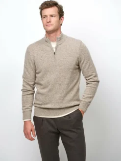 Herren Profuomo Pullover & Strickjacken>Herren Troyer