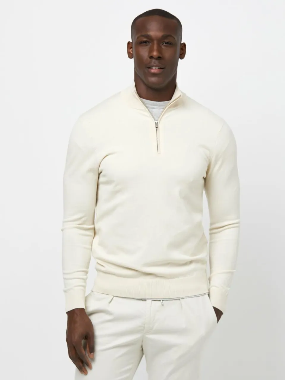 Herren Profuomo Sweatshirts & Sweatjacken|Pullover & Strickjacken>Herren Troyer