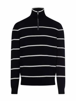 MAERZ Pullover & Strickjacken<Herren Troyer marine gestreift