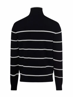 MAERZ Pullover & Strickjacken<Herren Troyer marine gestreift