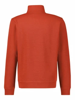 LERROS Sweatshirts & Sweatjacken<Herren Troyer rot uni