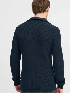 Herren BLEND Pullover & Strickjacken>Herren Troyer - BHDENO HALFZIPP