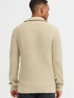 Herren BLEND Pullover & Strickjacken>Herren Troyer - BHDENO HALFZIPP