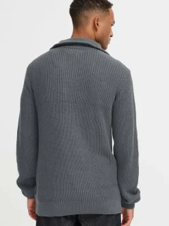 Herren BLEND Pullover & Strickjacken>Herren Troyer - BHDENO HALFZIPP