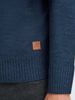 BLEND Sweatshirts & Sweatjacken<Herren Troyer - BHNolan blau gemustert