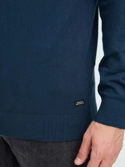 BLEND Sweatshirts & Sweatjacken<Herren Troyer - BHWebex blau meliert