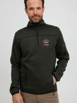 FQ1924 Sweatshirts & Sweatjacken<Herren Troyer - FQBirk anthrazit uni