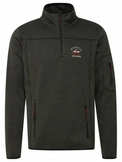 FQ1924 Sweatshirts & Sweatjacken<Herren Troyer - FQBirk anthrazit uni