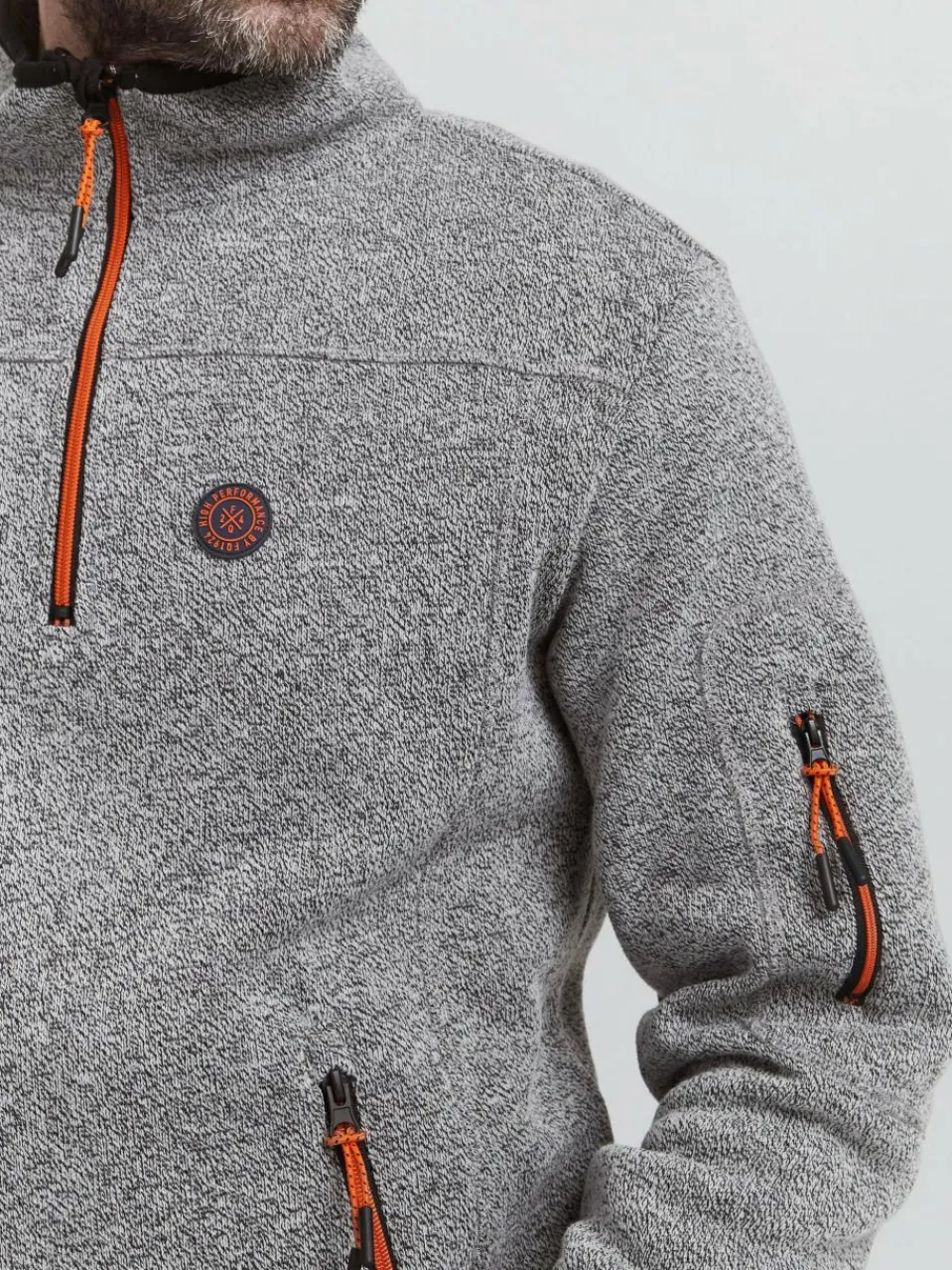 Herren FQ1924 Sweatshirts & Sweatjacken>Herren Troyer - FQPontus