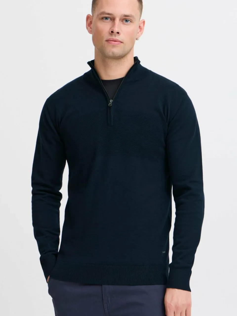 Herren Indicode Pullover & Strickjacken>Herren Troyer - IDErno