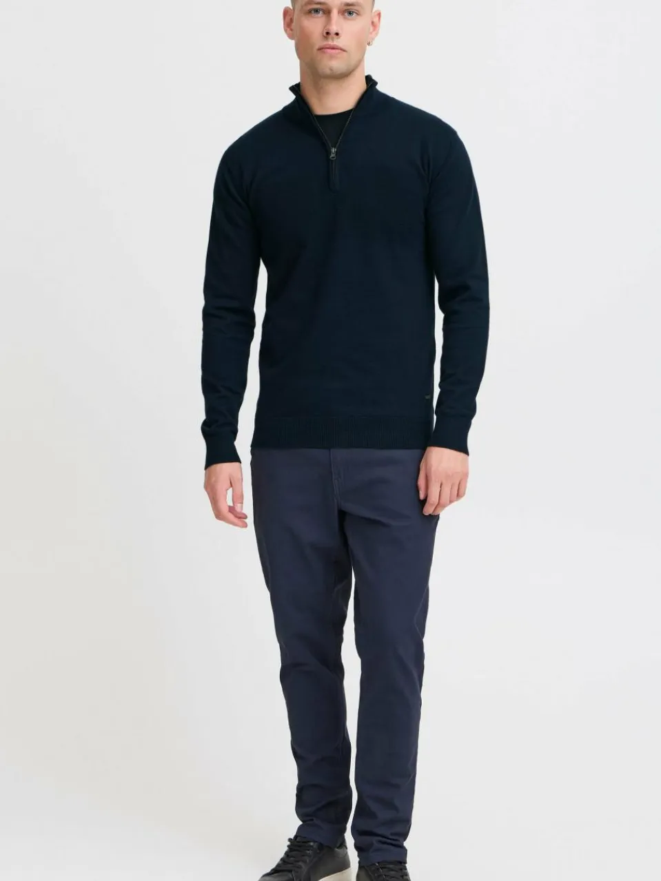 Herren Indicode Pullover & Strickjacken>Herren Troyer - IDErno