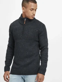 Indicode Pullover & Strickjacken<Herren Troyer - IDOslo marine uni