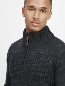 Indicode Pullover & Strickjacken<Herren Troyer - IDOslo marine uni