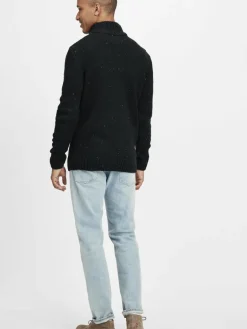 Indicode Pullover & Strickjacken<Herren Troyer - IDOslo schwarz uni