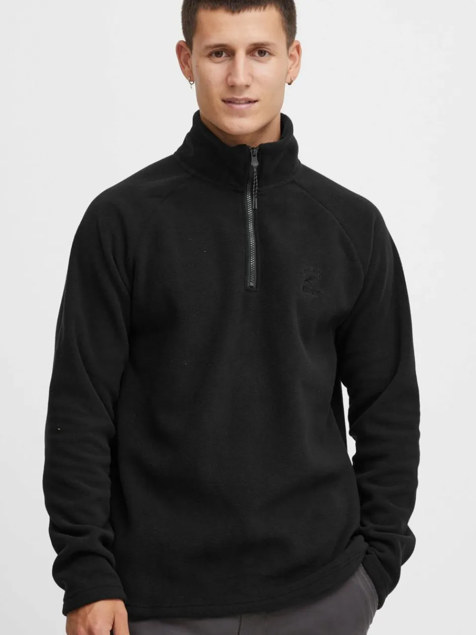 Indicode Sweatshirts & Sweatjacken<Herren Troyer - IDPierco schwarz uni