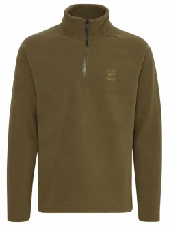 Indicode Sweatshirts & Sweatjacken<Herren Troyer - IDPierco braun uni