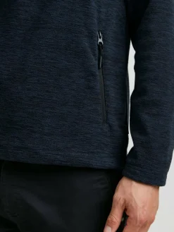 Indicode Sweatshirts & Sweatjacken<Herren Troyer - IDWimort blau meliert