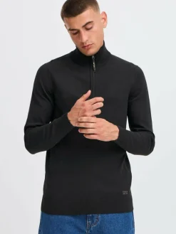 Herren Solid Pullover & Strickjacken>Herren Troyer - SDAKANVIS