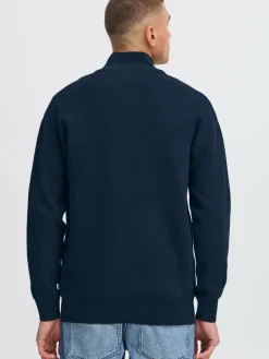 Solid Sweatshirts & Sweatjacken<Herren Troyer - SDFINNET blau uni