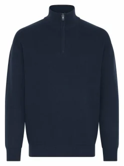 Solid Sweatshirts & Sweatjacken<Herren Troyer - SDFINNET blau uni
