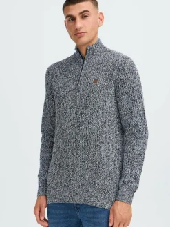 Herren Solid Pullover & Strickjacken>Herren Troyer - SDRICARDO