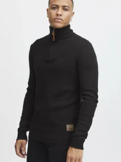 Herren Solid Pullover & Strickjacken>Herren Troyer - SDTommy