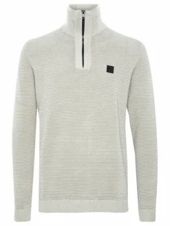 Solid Pullover & Strickjacken<Herren Troyer - SDValencia beige uni