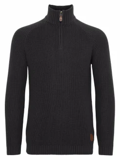 Solid Pullover & Strickjacken<Herren Troyer - SDXenox anthrazit uni