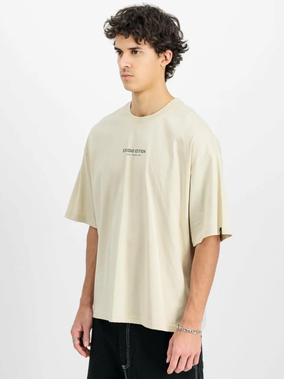 Alpha Industries Shirts<Herren T-Shirt weiß bedruckt