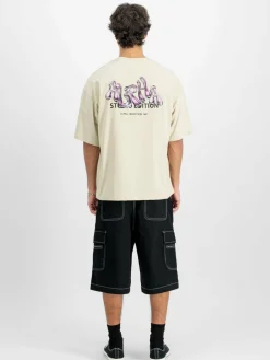 Alpha Industries Shirts<Herren T-Shirt weiß bedruckt