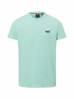 Superdry Shirts<Herren T-Shirt erbse meliert