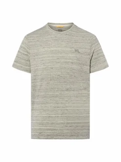 Camel Active Shirts<Herren T-Shirt beige grau meliert