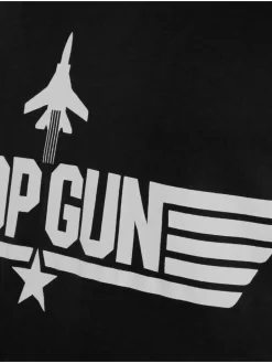 Topgun Shirts<Herren T-Shirt schwarz uni