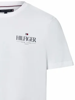 Tommy Hilfiger Shirts<Herren T-Shirt weiß uni