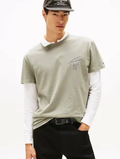 Tommy Jeans Shirts<Herren T-Shirt schilf bedruckt