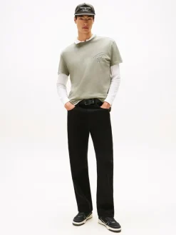 Tommy Jeans Shirts<Herren T-Shirt schilf bedruckt