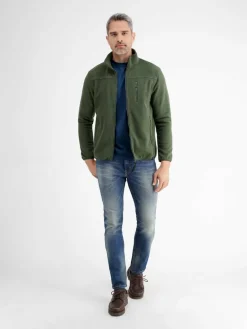 LERROS Shirts<Herren T-Shirt blau uni