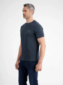 LERROS Shirts<Herren T-Shirt marine uni