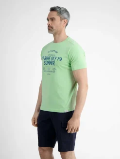 LERROS Shirts<Herren T-Shirt mint uni