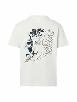 Tommy Jeans Shirts<Herren T-Shirt ecru uni