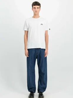 Alpha Industries Shirts<Herren T-Shirt weiß bedruckt