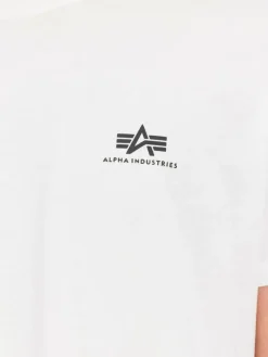 Alpha Industries Shirts<Herren T-Shirt weiß bedruckt