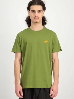 Alpha Industries Shirts<Herren T-Shirt grün bedruckt